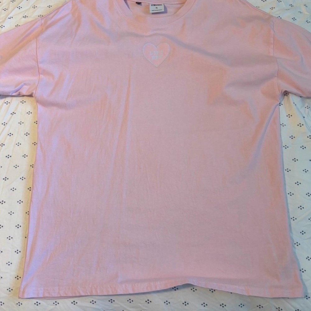 Pink Gymshark Shirt